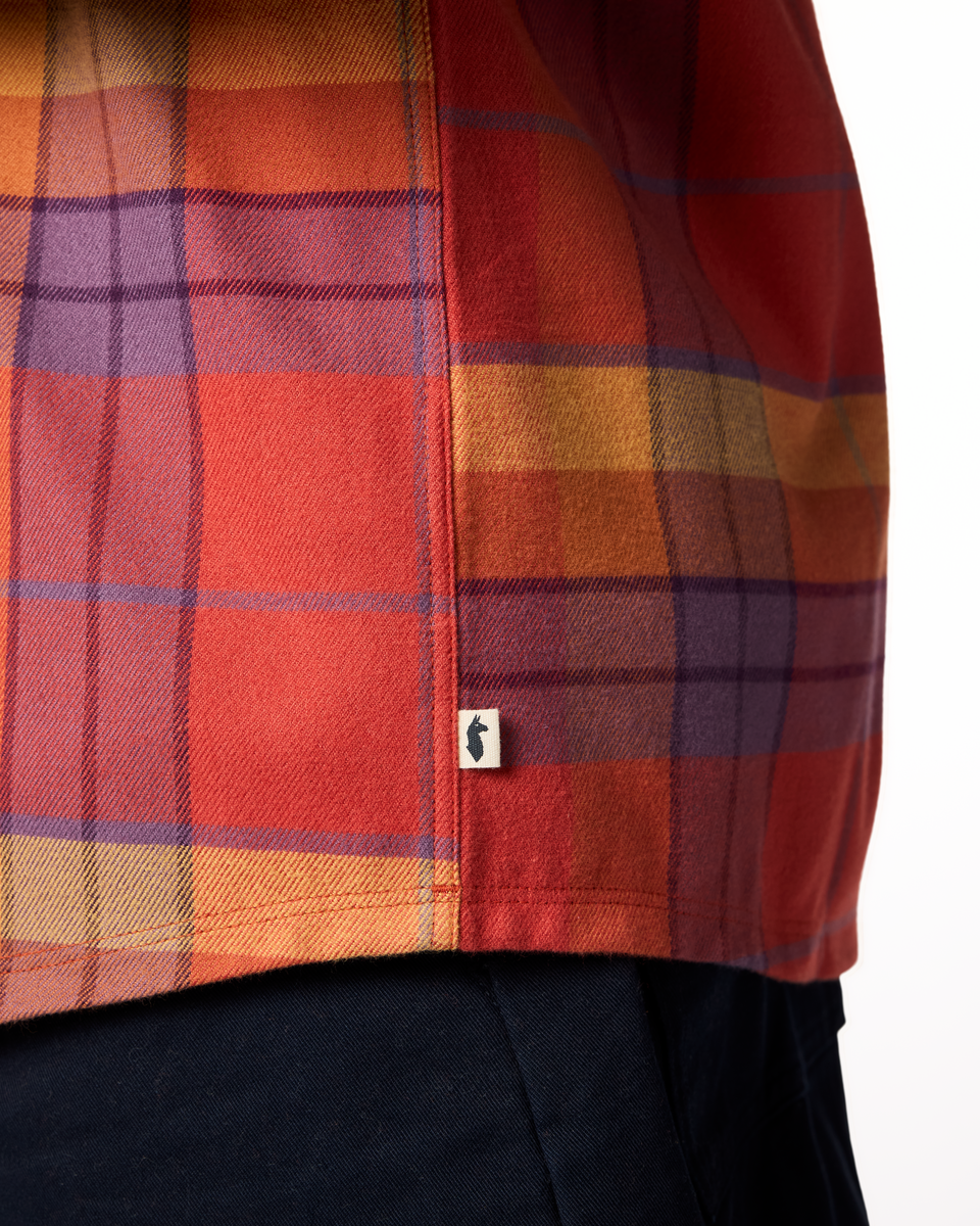Quedo Flannel Shirt - Men s - Soft Adventure Layer