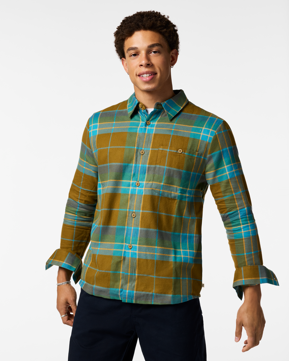Quedo Flannel Shirt - Men s - Soft Adventure Layer