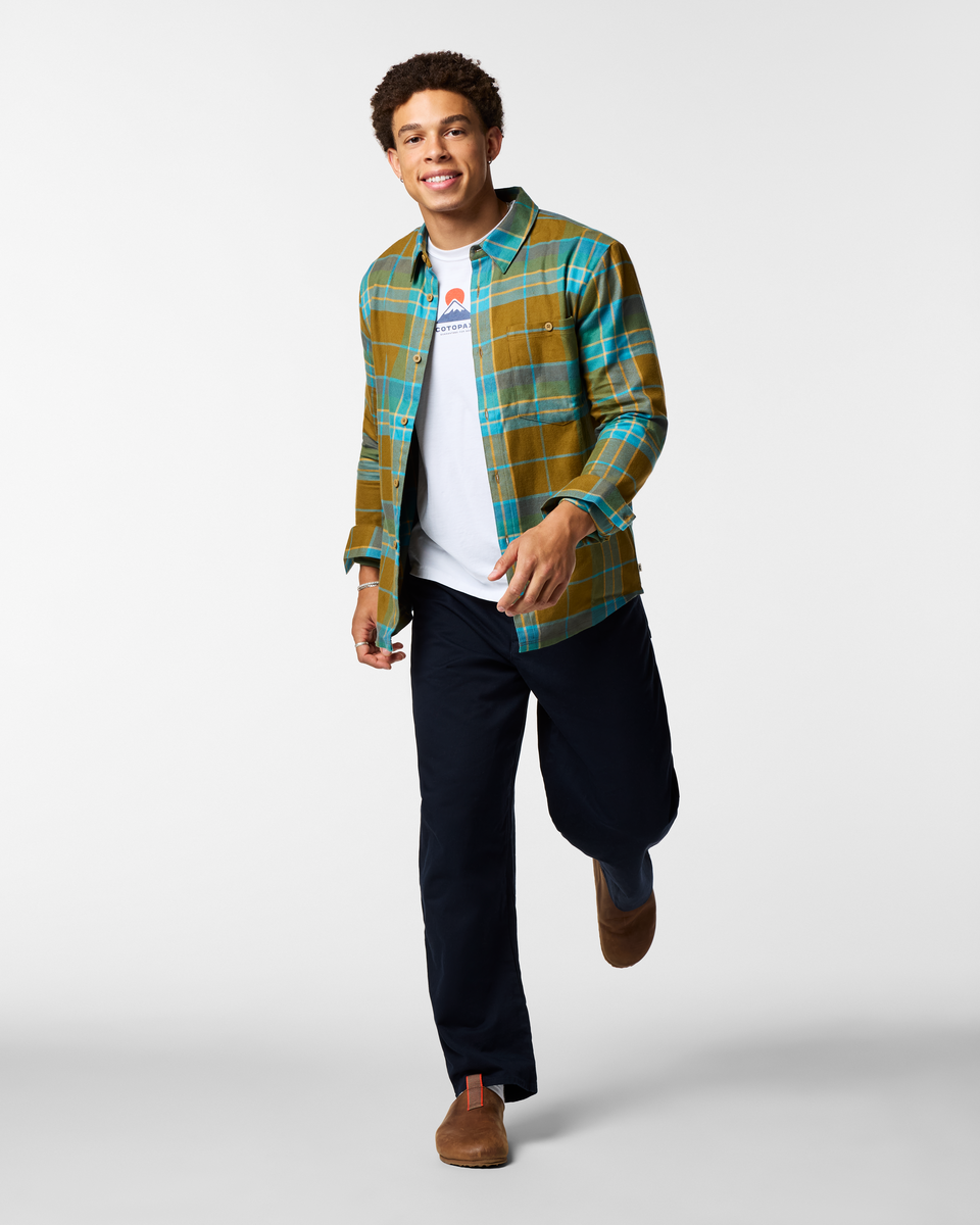 Quedo Flannel Shirt - Men s - Soft Adventure Layer