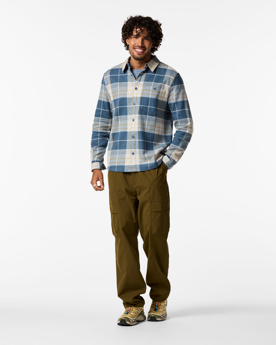 Quedo Flannel Shirt - Men s - Soft Adventure Layer