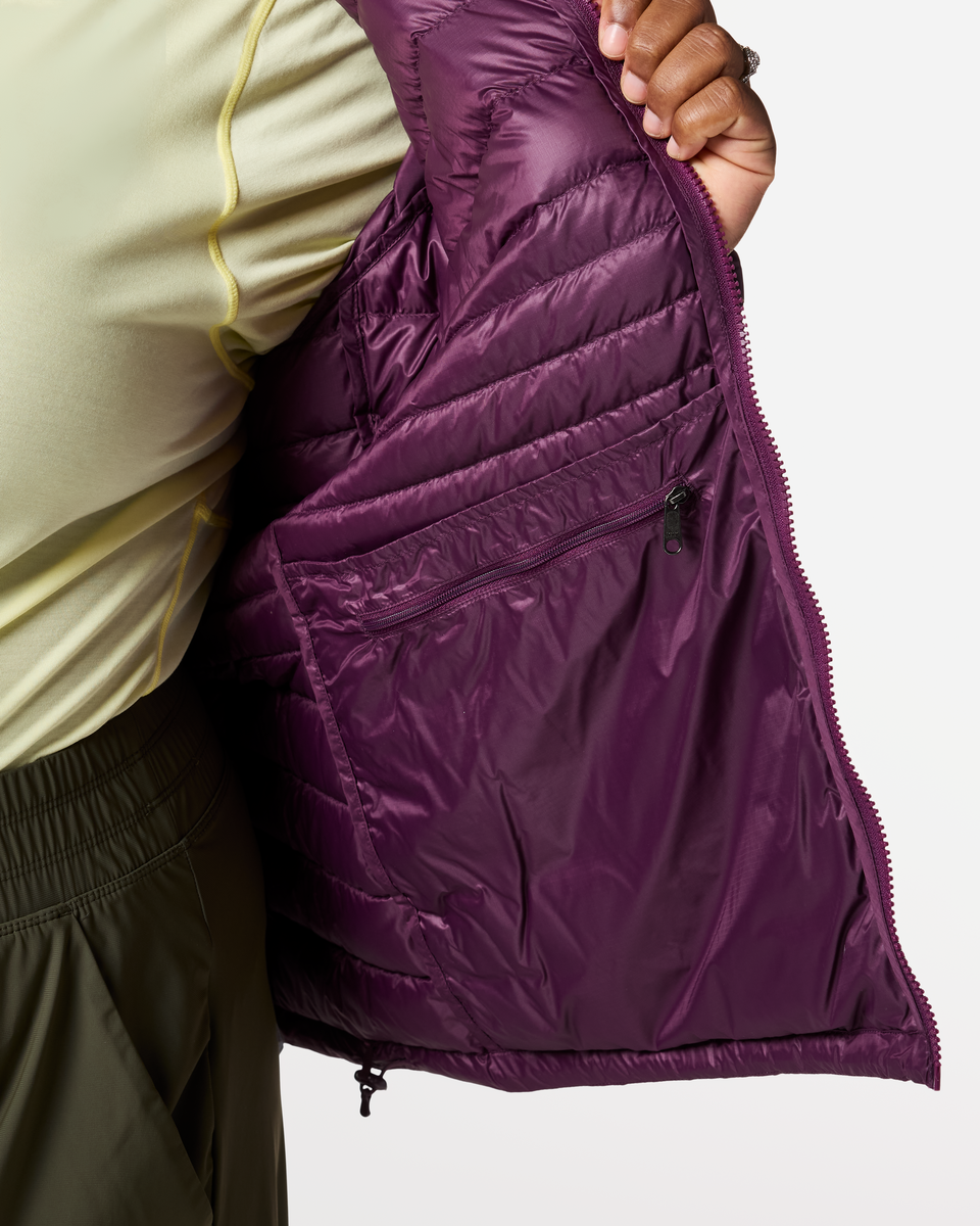 Fuego Down Hooded Jacket - Women s - Carry On Ready