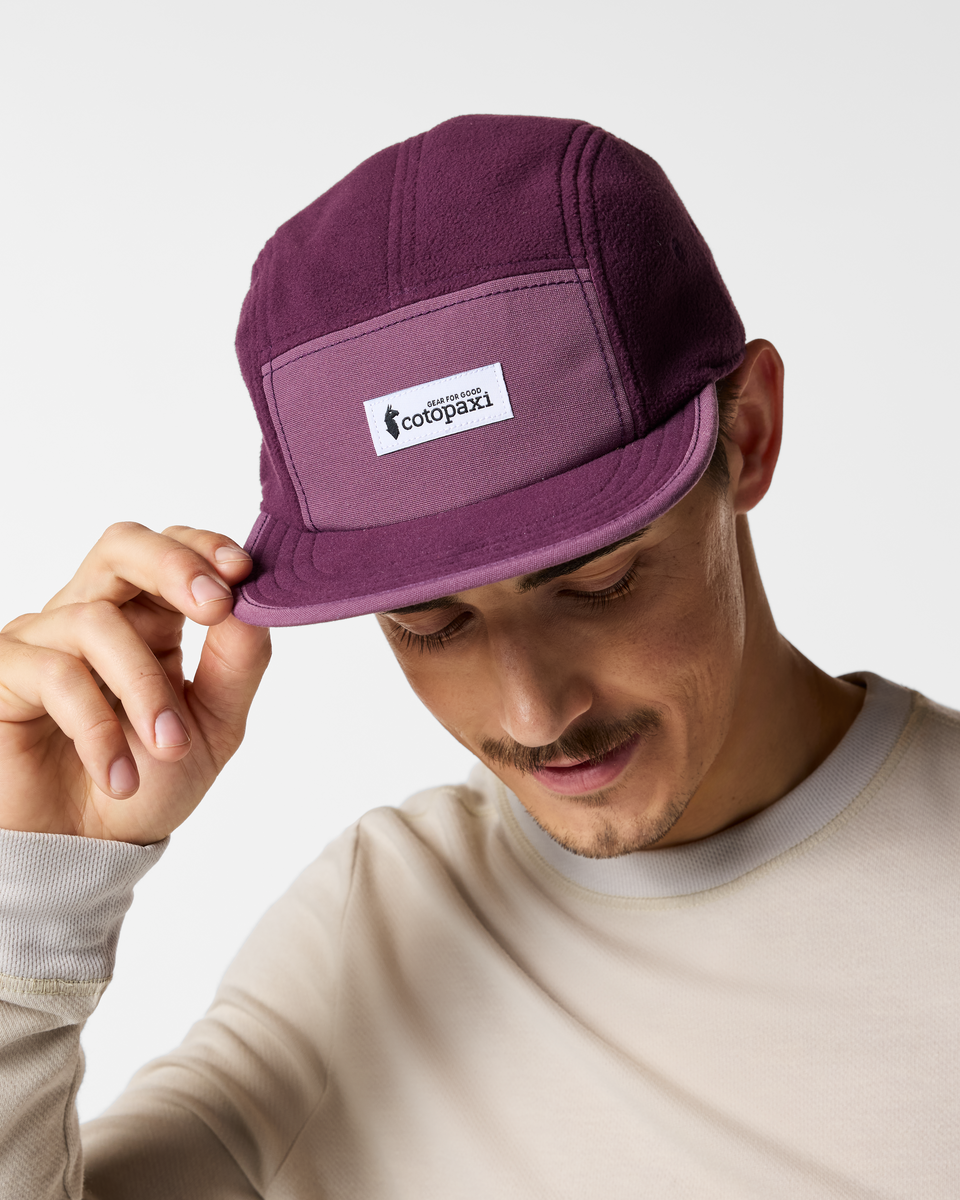 Fleece 5-Panel Hat - Comfortable Sun Coverage