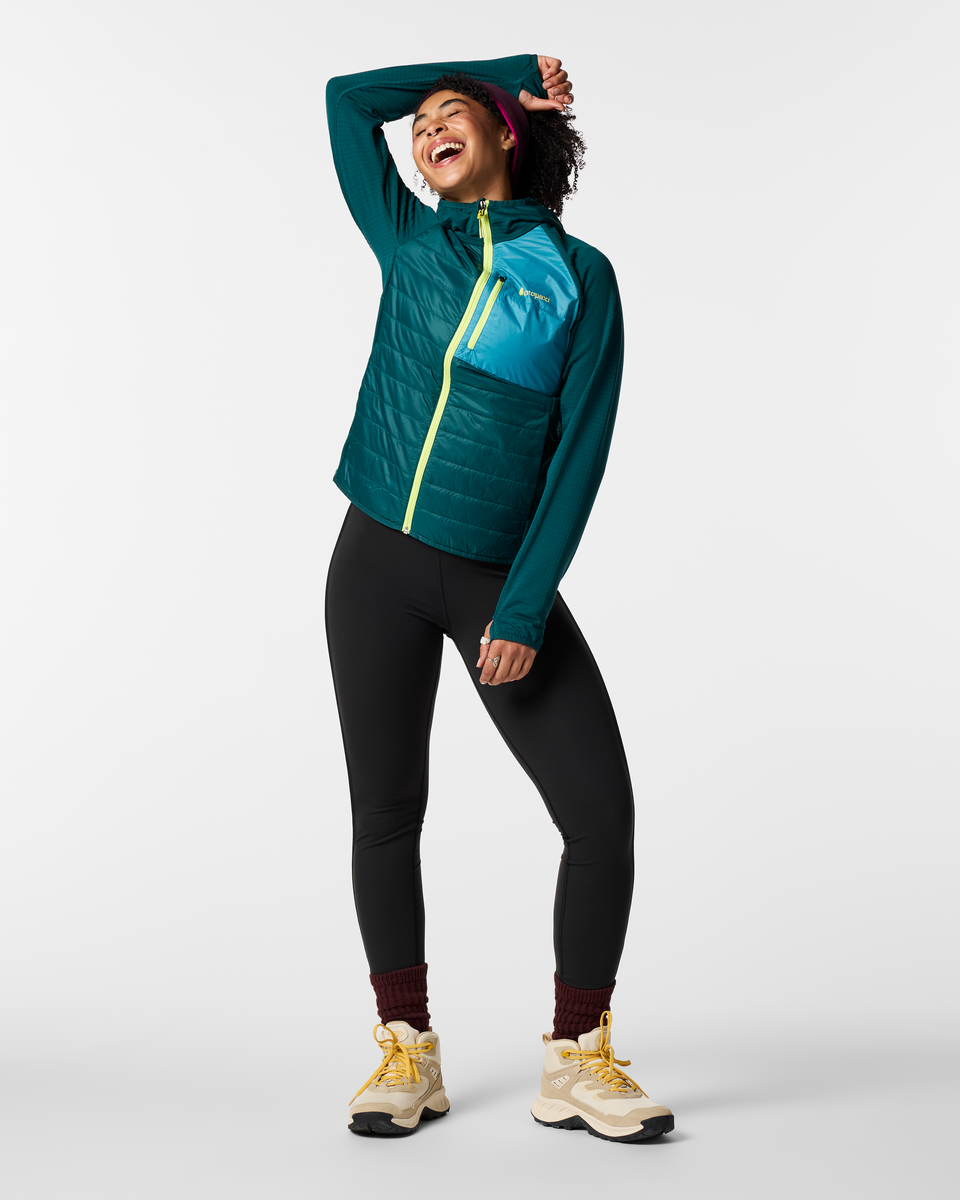 Acodo Hybrid Hooded Jacket - Women s - Trail Ready Layer
