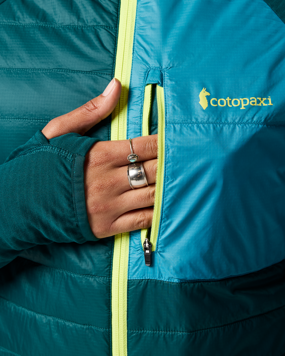 Acodo Hybrid Hooded Jacket - Women s - Trail Ready Layer