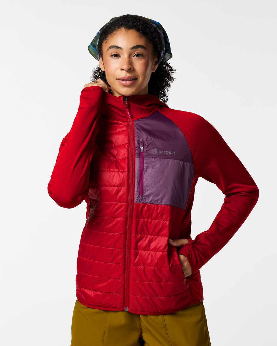 Acodo Hybrid Hooded Jacket - Women s - Trail Ready Layer