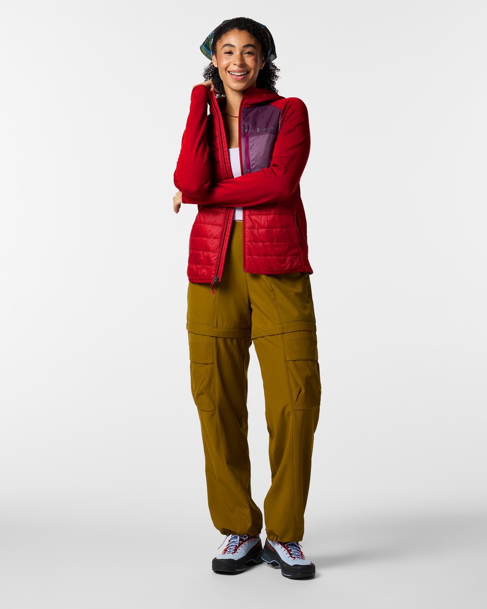 Acodo Hybrid Hooded Jacket - Women s - Trail Ready Layer