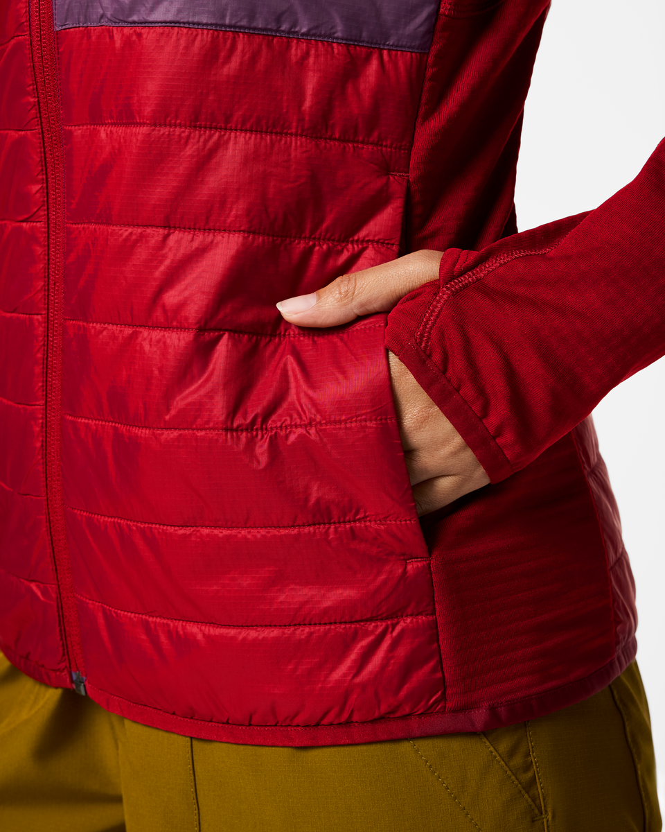 Acodo Hybrid Hooded Jacket - Women s - Trail Ready Layer