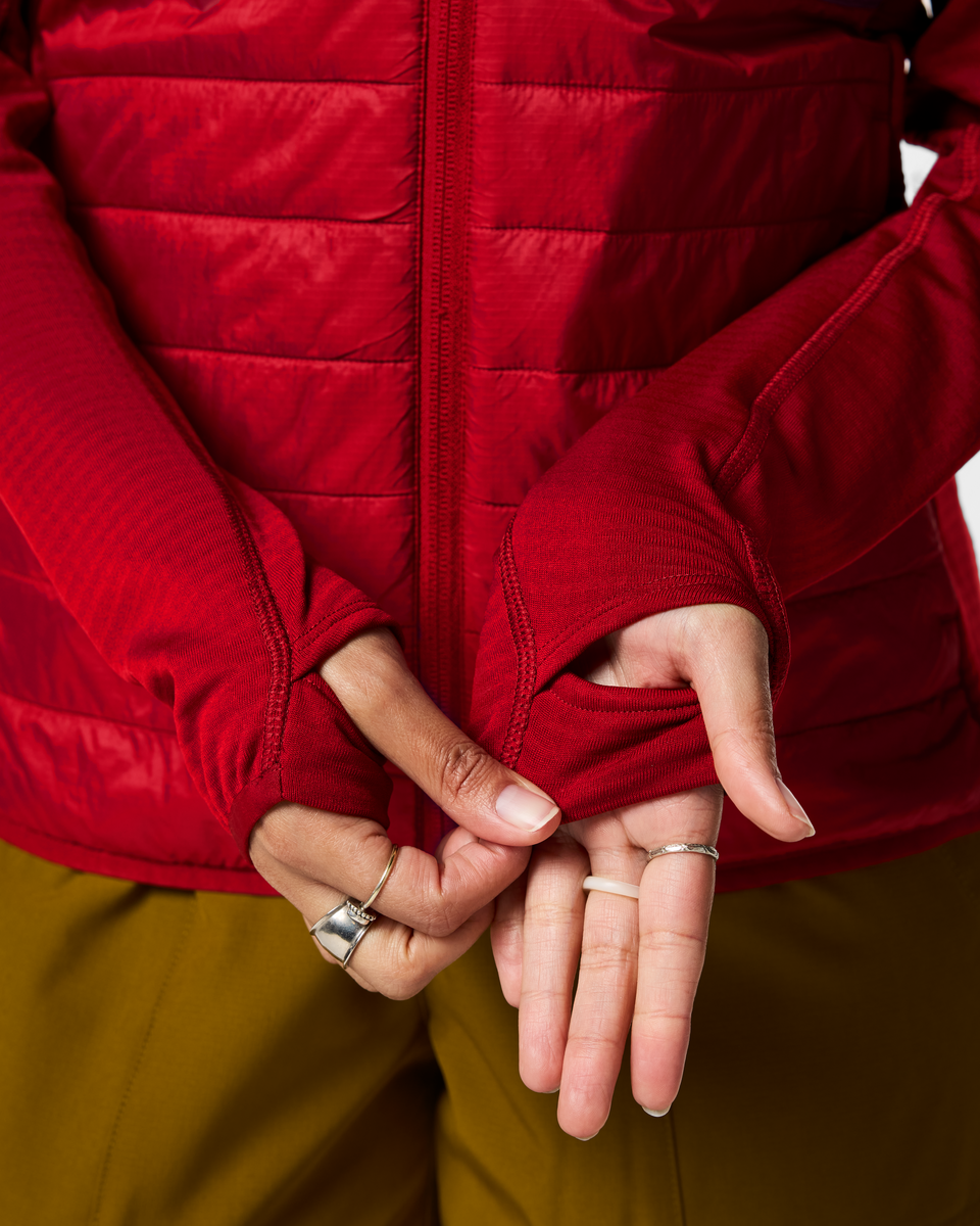 Acodo Hybrid Hooded Jacket - Women s - Trail Ready Layer