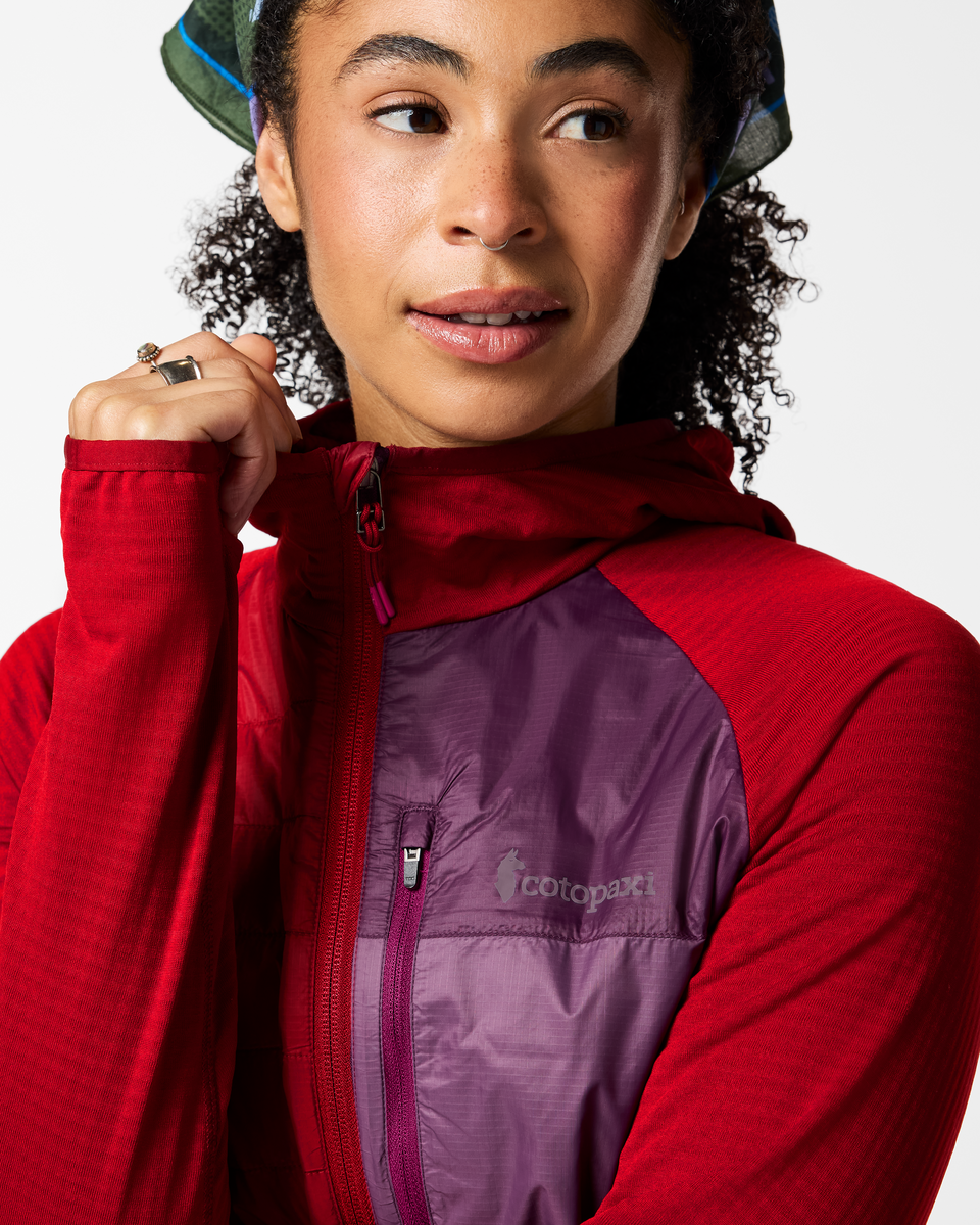 Acodo Hybrid Hooded Jacket - Women s - Trail Ready Layer