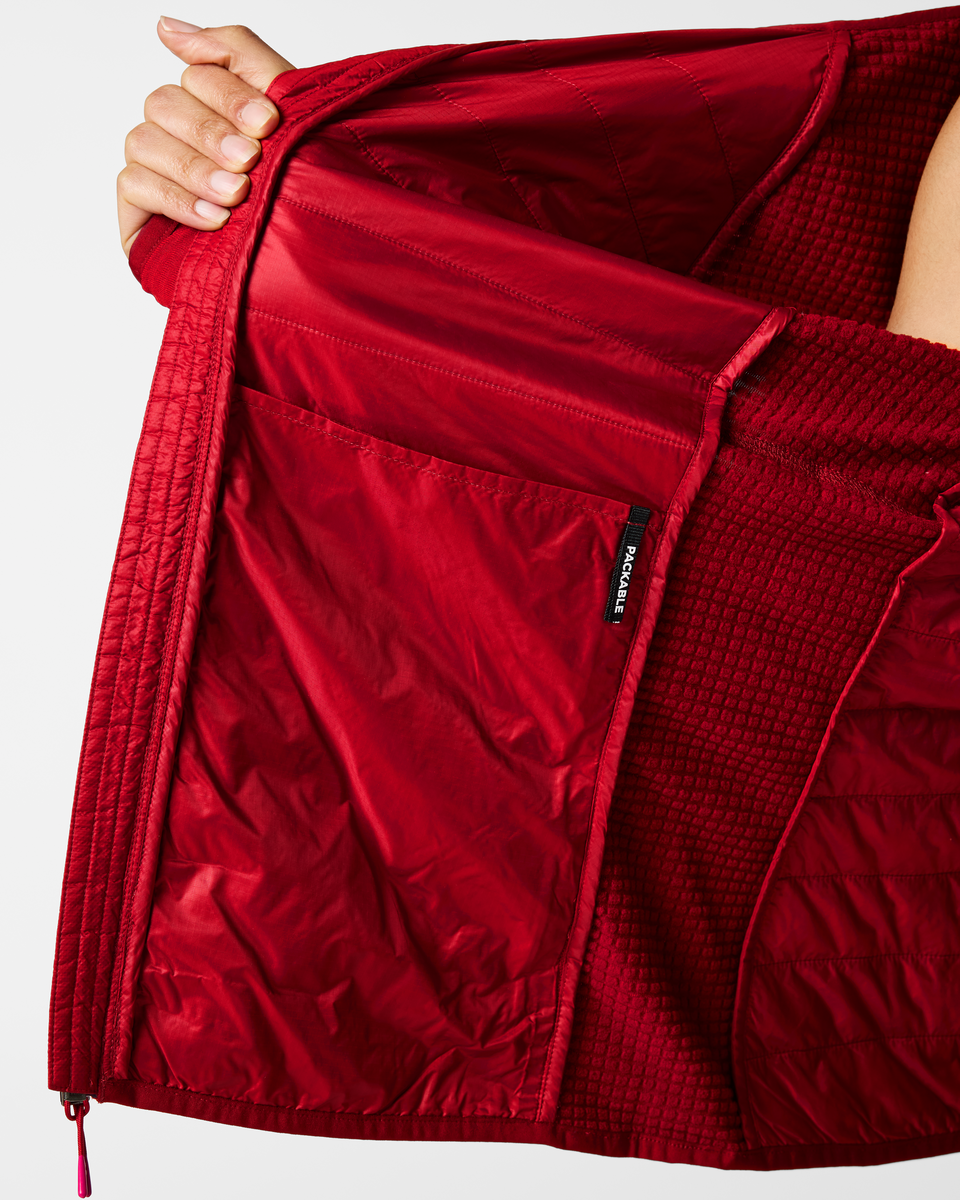Acodo Hybrid Hooded Jacket - Women s - Trail Ready Layer