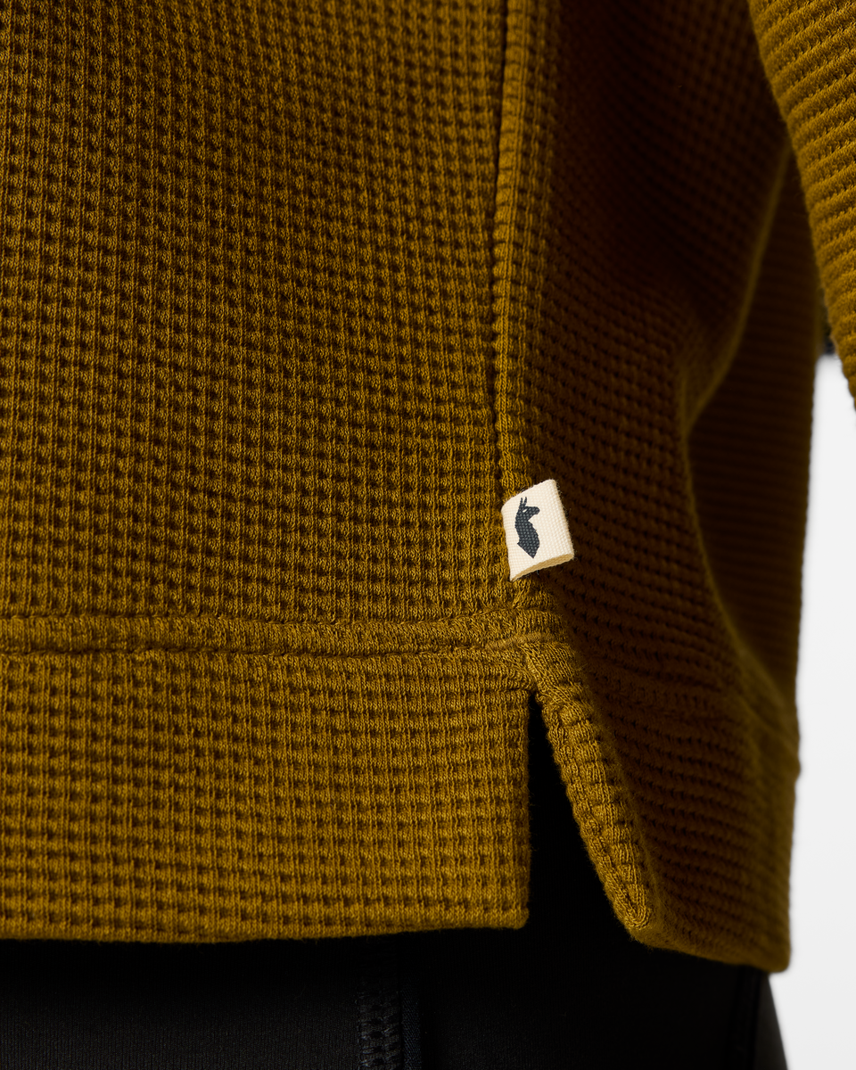 Atajo Long-Sleeve Waffle V-Neck - Women s - Everyday Layering Comfort