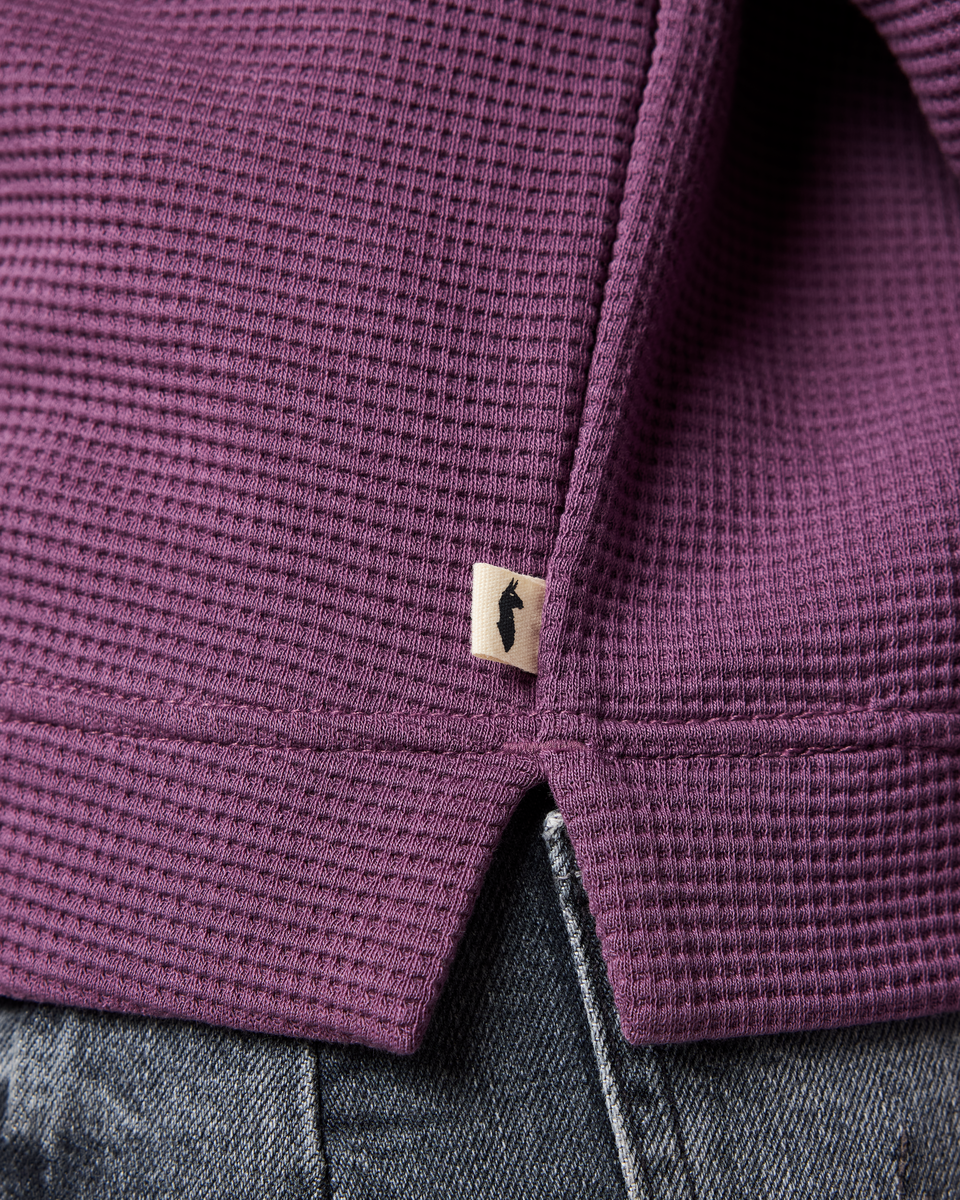 Atajo Long-Sleeve Waffle V-Neck - Women s - Everyday Layering Comfort