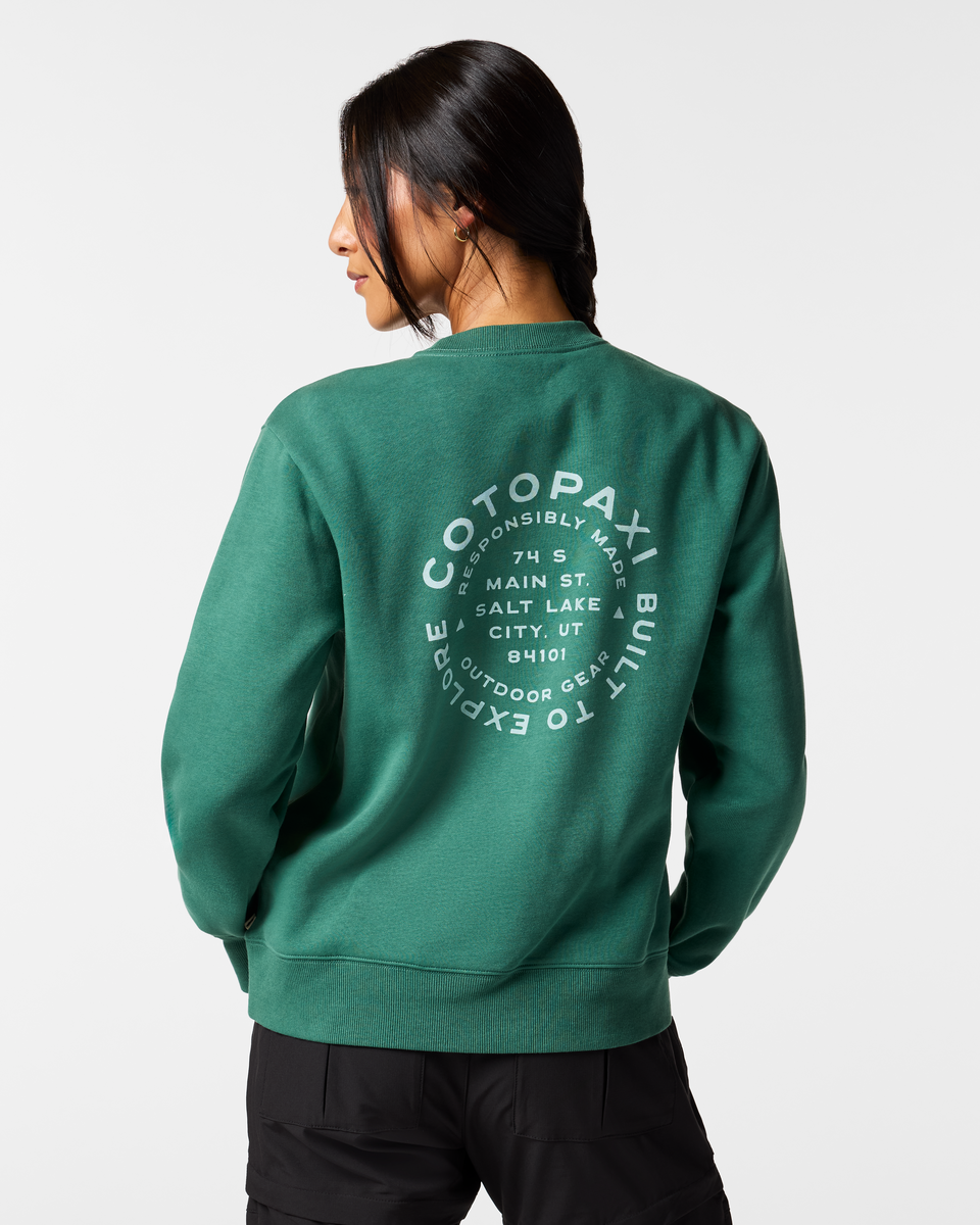 Built to Explore Crew Sweatshirt - Women s - Casual Outdoor Style