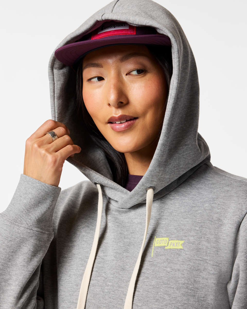 Cotopaxi Flag Pullover Hoodie - Women s - Casual Outdoor Style