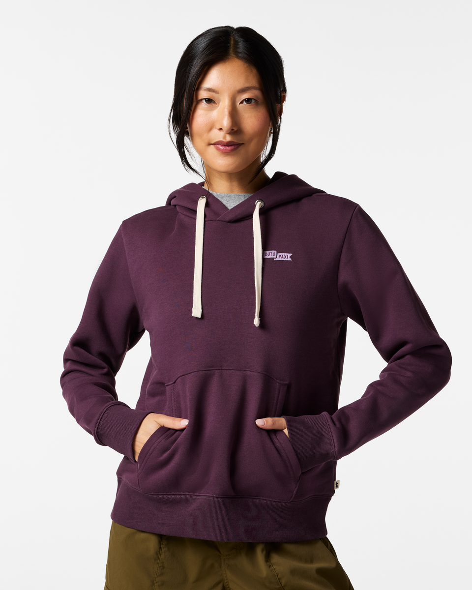 Cotopaxi Flag Pullover Hoodie - Women s - Casual Outdoor Style