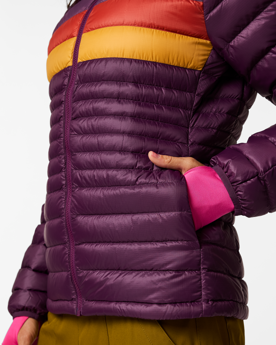 Fuego Down Hooded Jacket - Women s - Carry On Ready