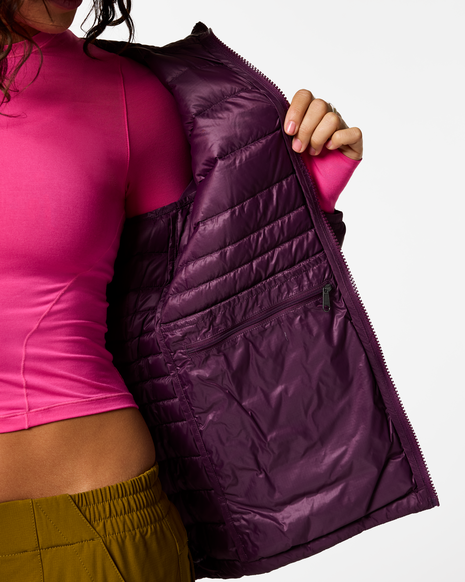 Fuego Down Hooded Jacket - Women s - Carry On Ready