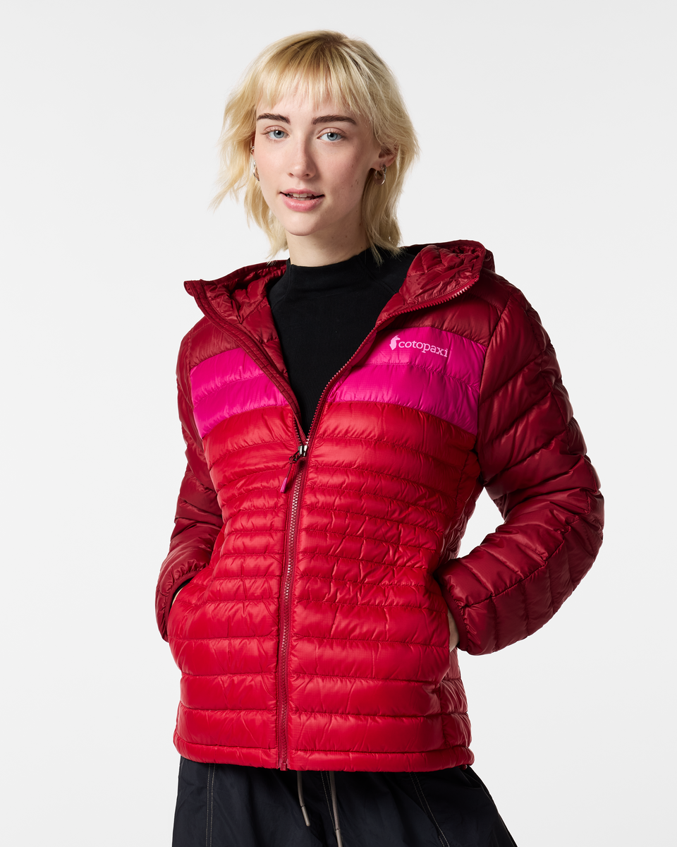 Fuego Down Hooded Jacket - Women s - Carry On Ready