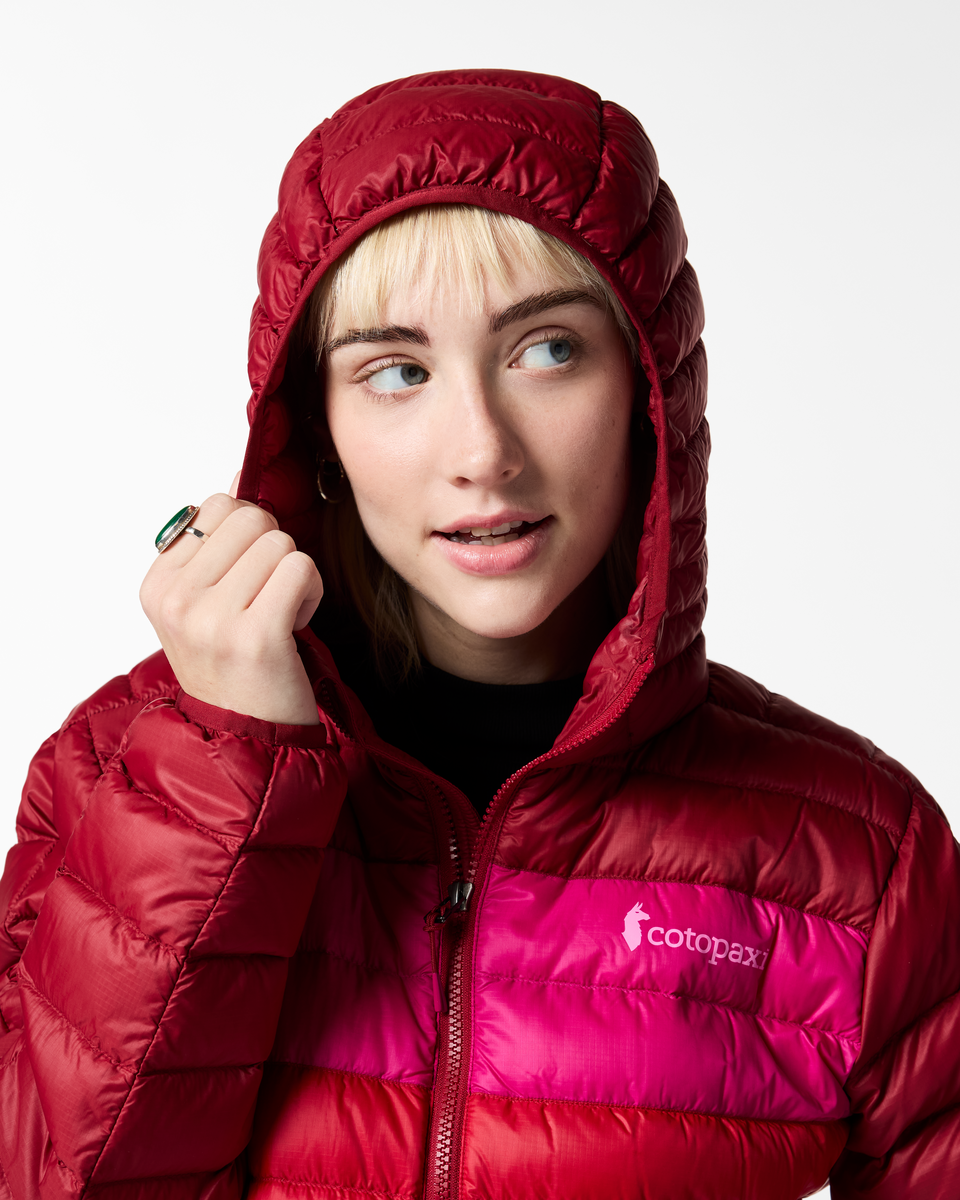 Fuego Down Hooded Jacket - Women s - Carry On Ready