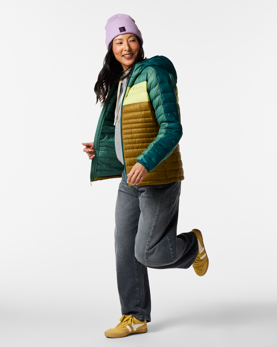 Fuego Down Hooded Jacket - Women s - Carry On Ready