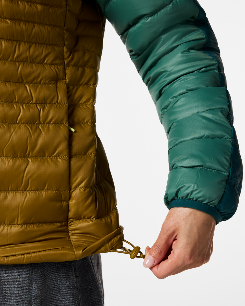 Fuego Down Hooded Jacket - Women s - Carry On Ready