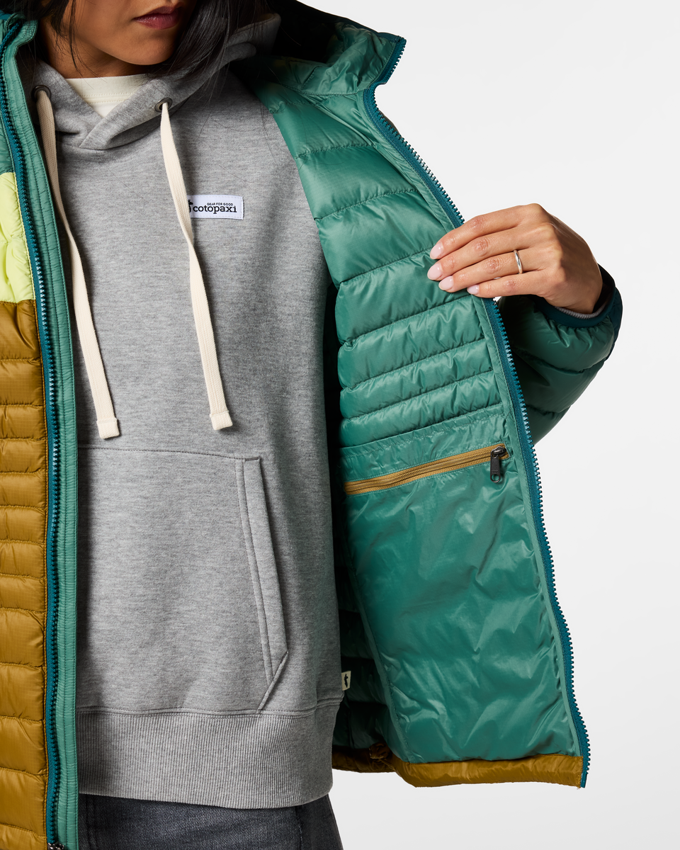 Fuego Down Hooded Jacket - Women s - Carry On Ready