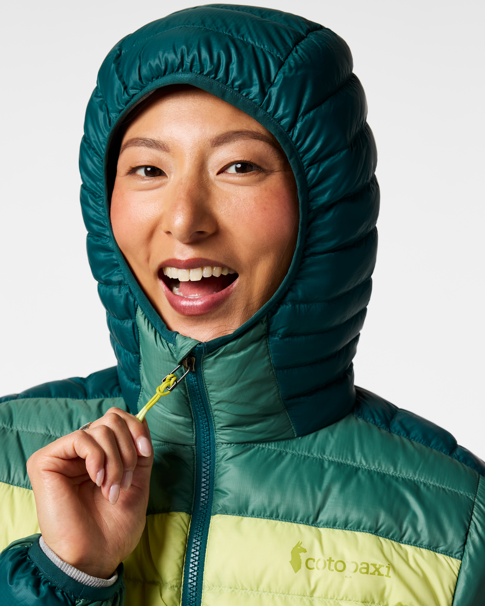 Fuego Down Hooded Jacket - Women s - Carry On Ready