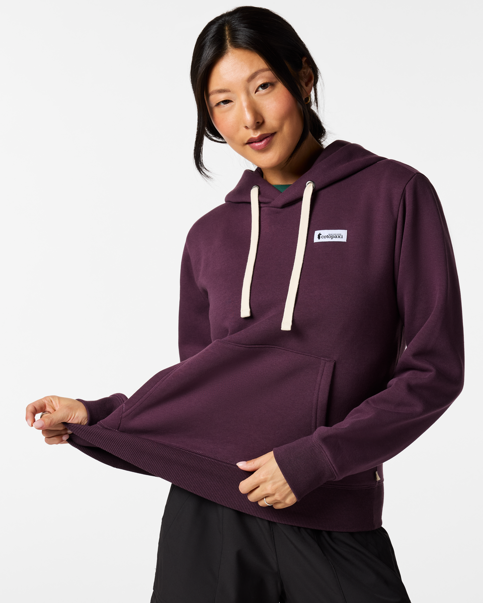 Llama Patch Pullover Hoodie - Women s - Everyday Layering Comfort