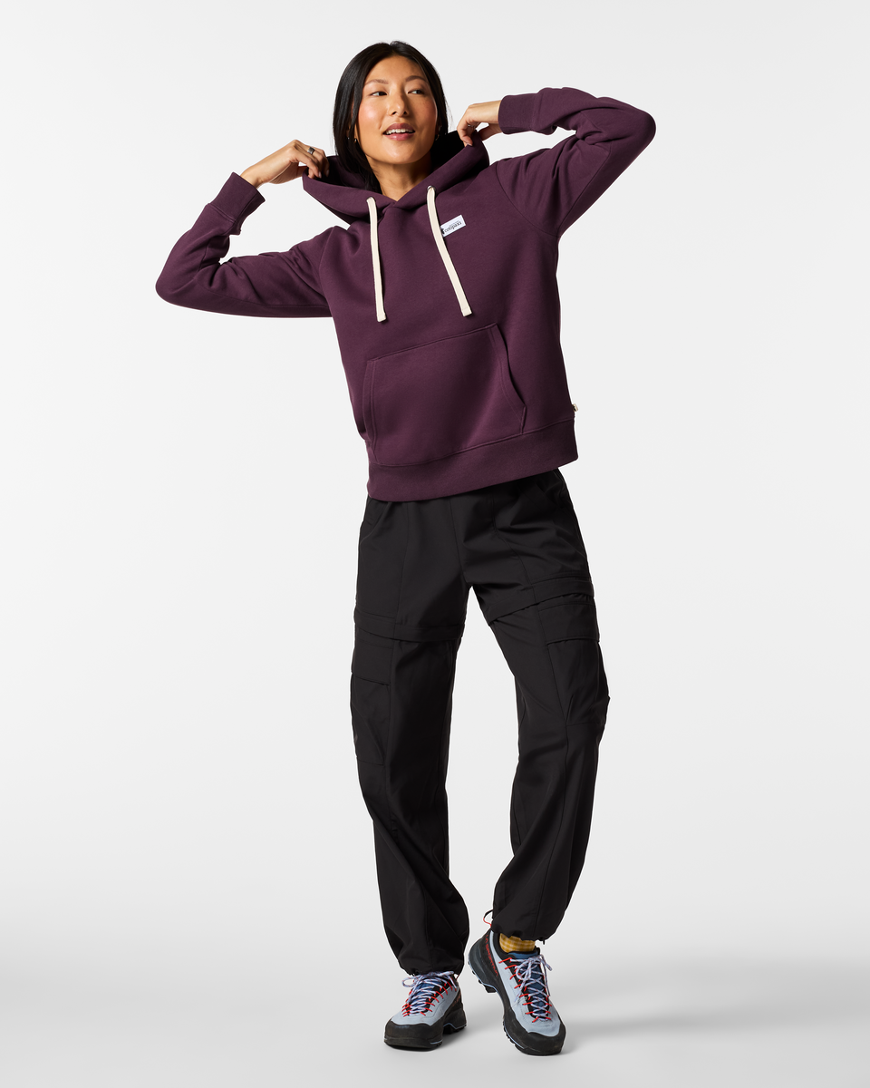 Llama Patch Pullover Hoodie - Women s - Everyday Layering Comfort