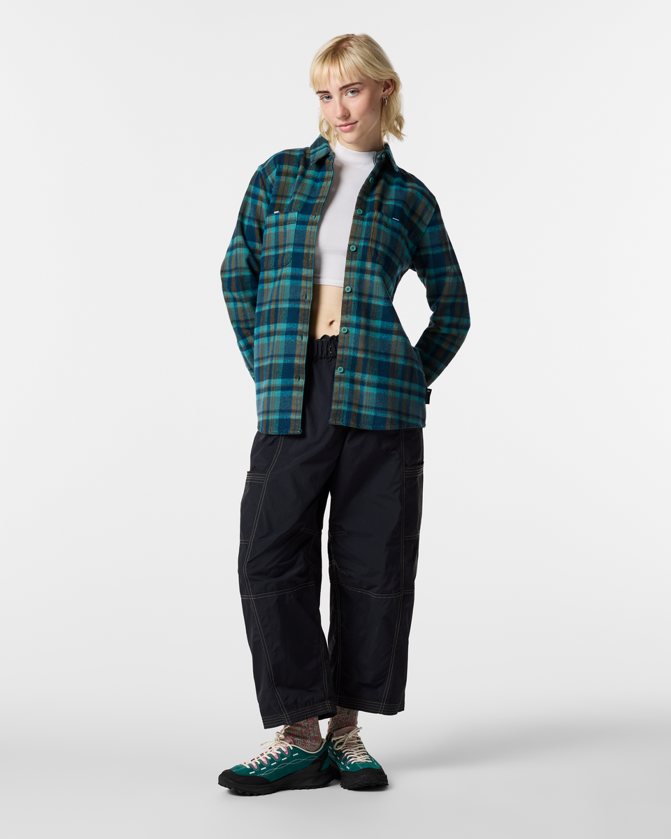 Mero Organic Flannel Shirt - Women s - Everyday Adventure Style