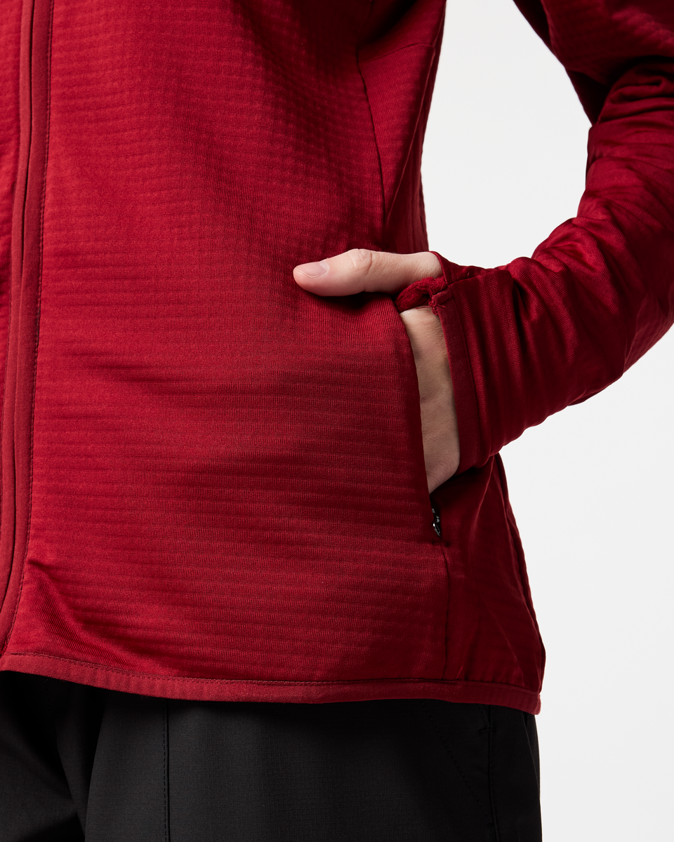 Otero Fleece Full-Zip Hooded Jacket - Women s - Soft Layering Warmth