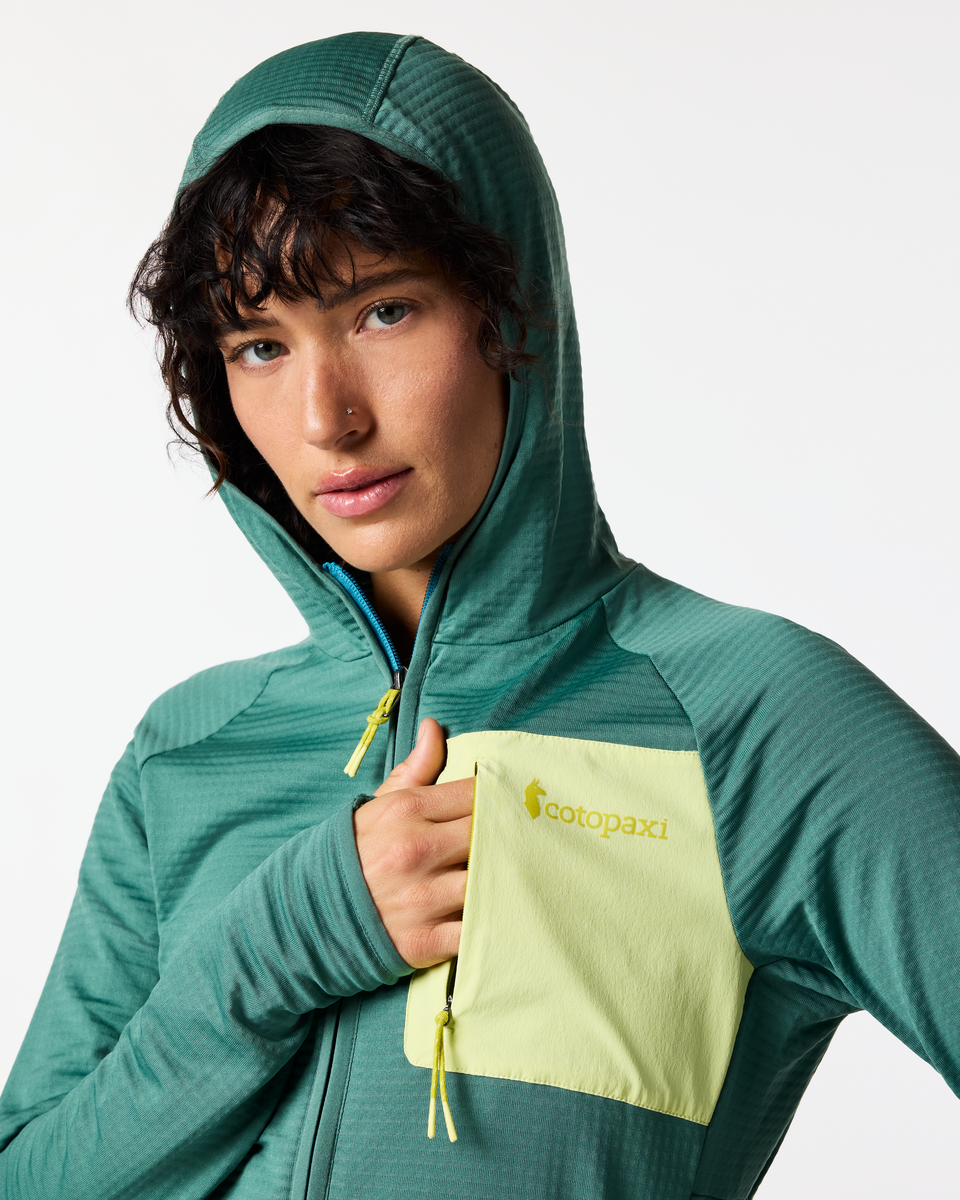 Otero Fleece Full-Zip Hooded Jacket - Women s - Soft Layering Warmth