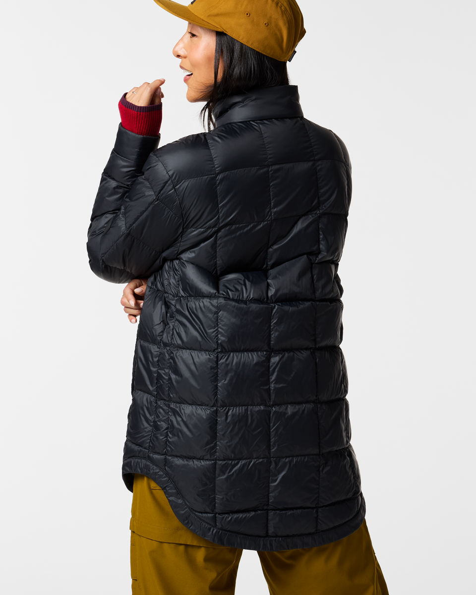 Repleto Down Long Jacket - Women s - Everyday Fleece Comfort
