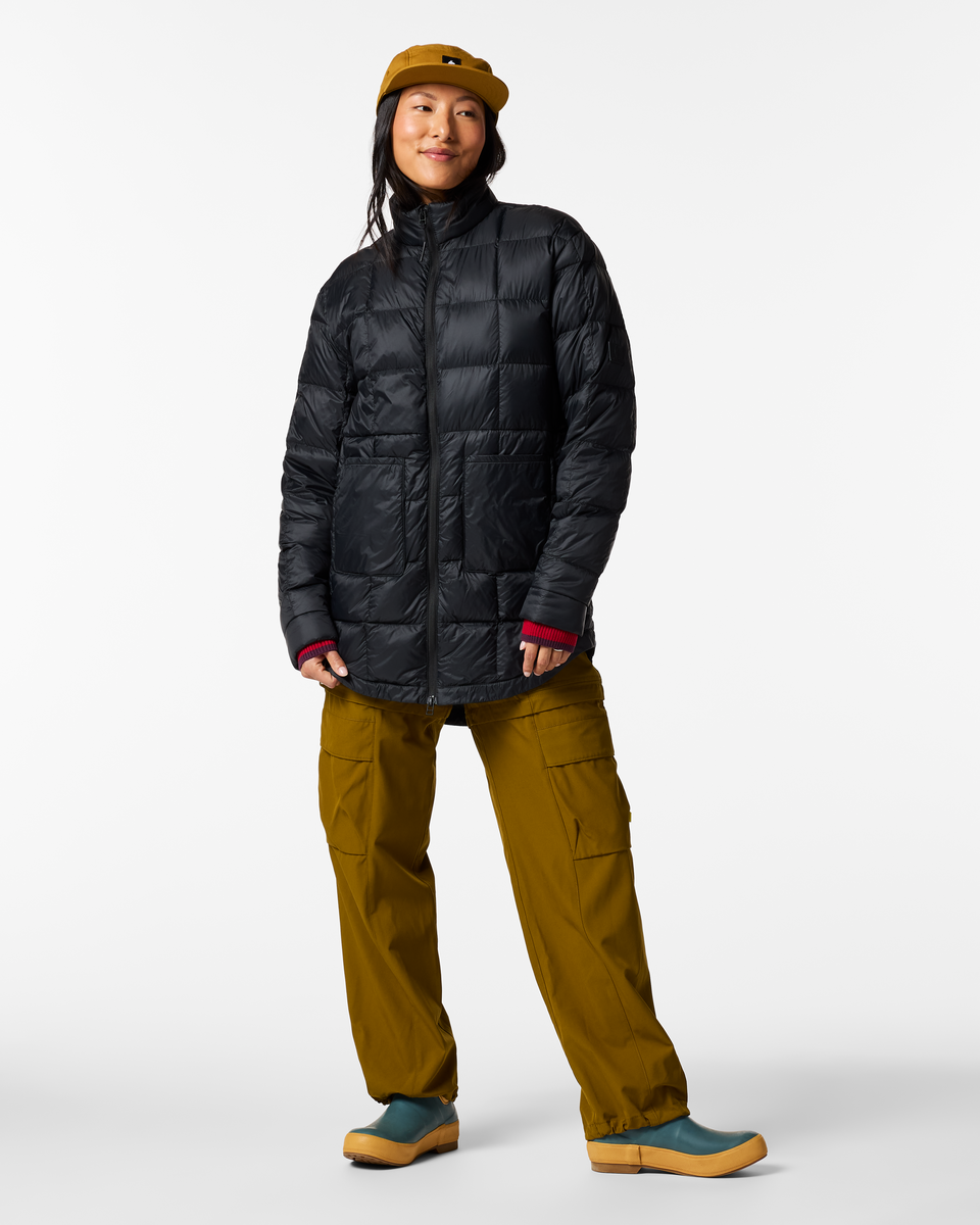 Repleto Down Long Jacket - Women s - Everyday Fleece Comfort