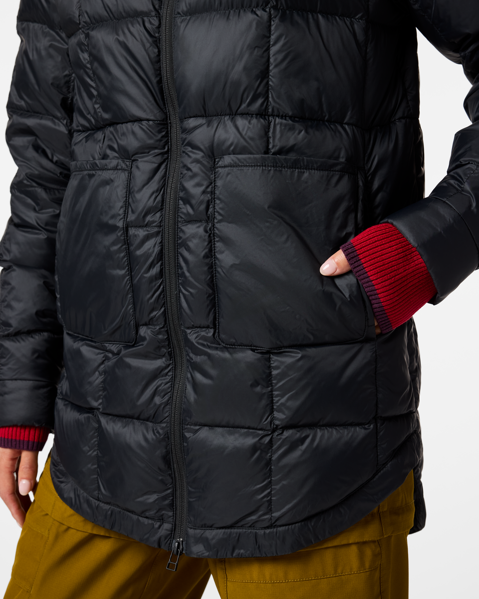 Repleto Down Long Jacket - Women s - Everyday Fleece Comfort