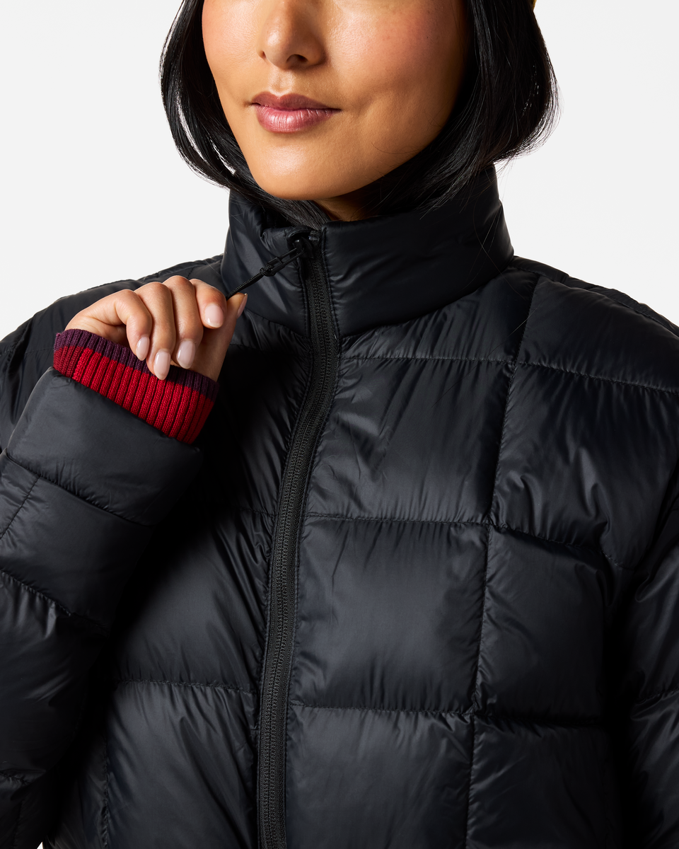 Repleto Down Long Jacket - Women s - Everyday Fleece Comfort