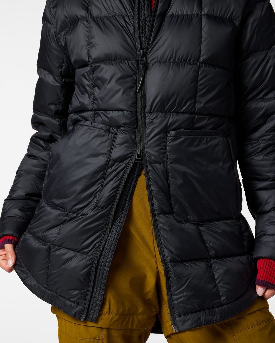 Repleto Down Long Jacket - Women s - Everyday Fleece Comfort