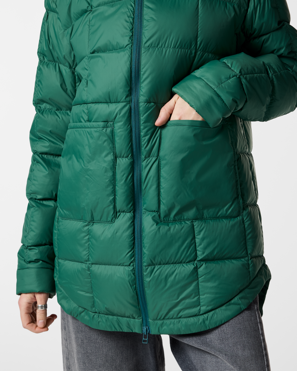 Repleto Down Long Jacket - Women s - Everyday Fleece Comfort