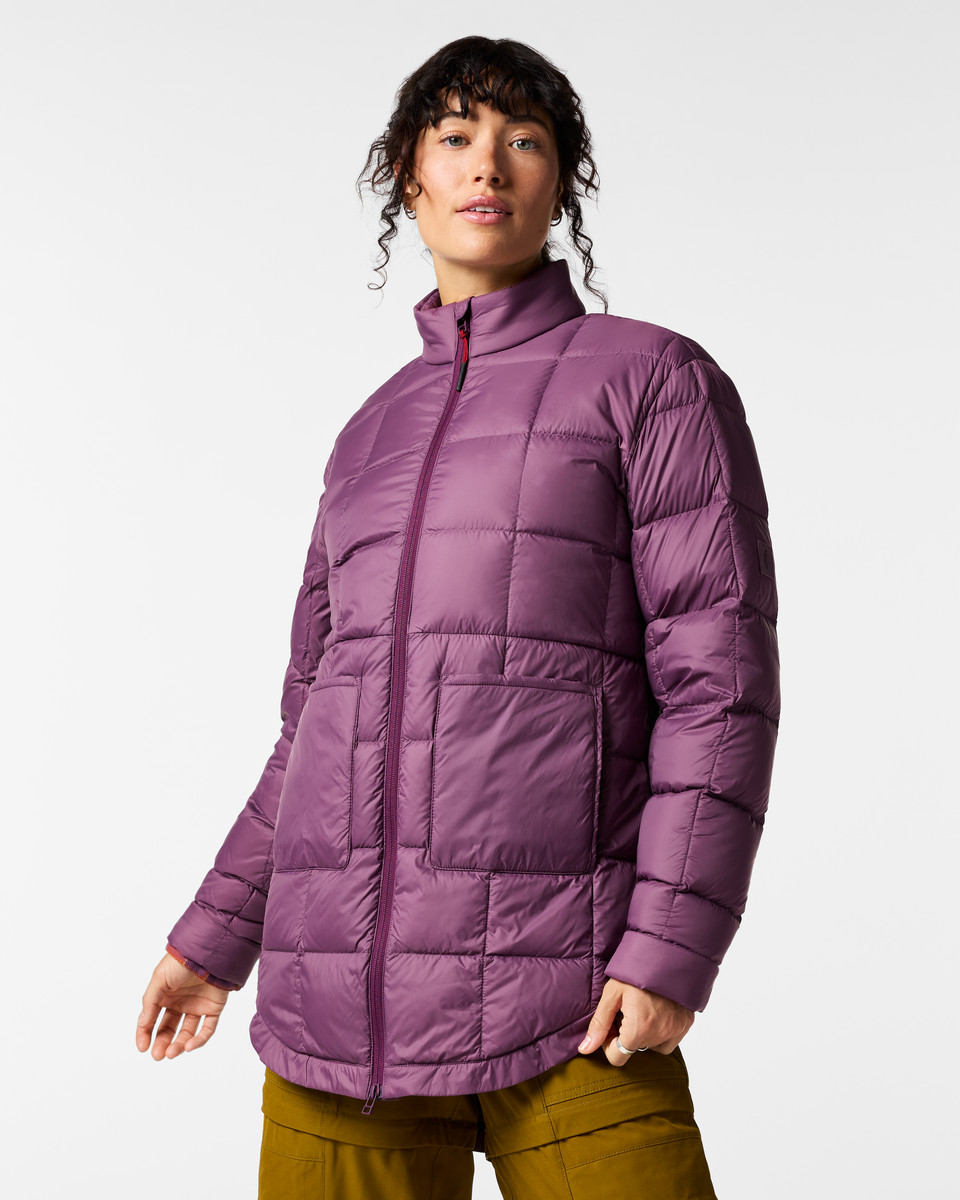 Repleto Down Long Jacket - Women s - Everyday Fleece Comfort