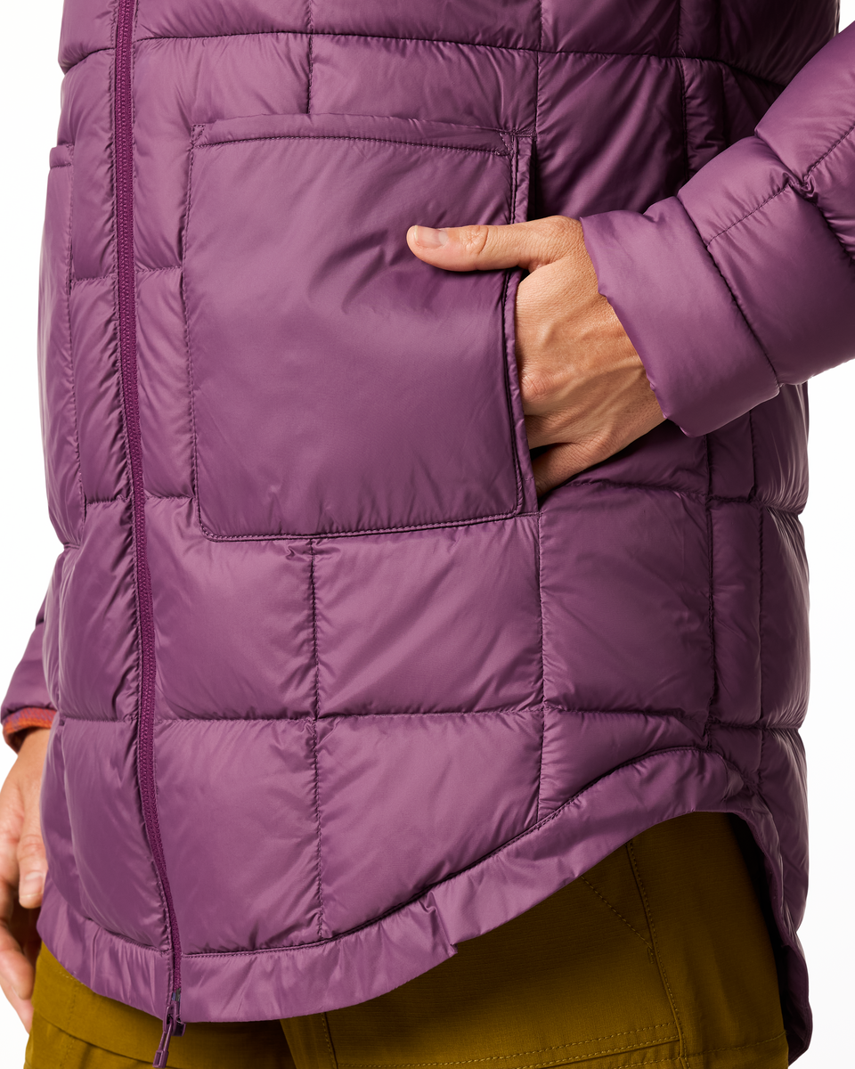 Repleto Down Long Jacket - Women s - Everyday Fleece Comfort