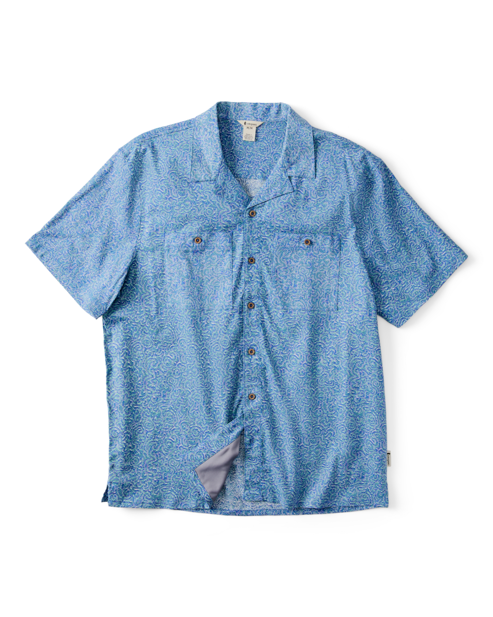 Afuera Button Up Shirt - Print - Men s - Outdoor Ready Design