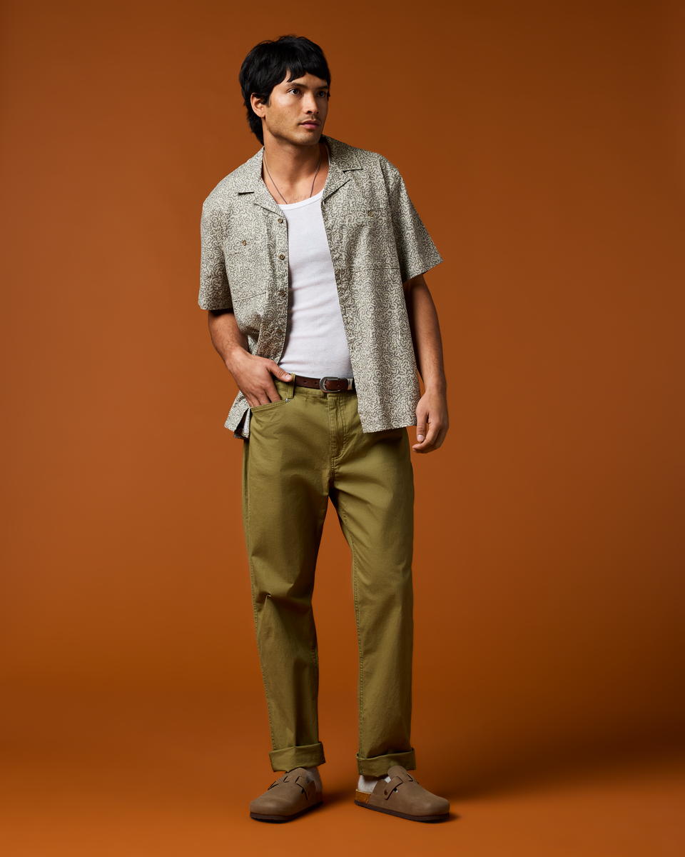 Afuera Button Up Shirt - Print - Men s - Outdoor Ready Design