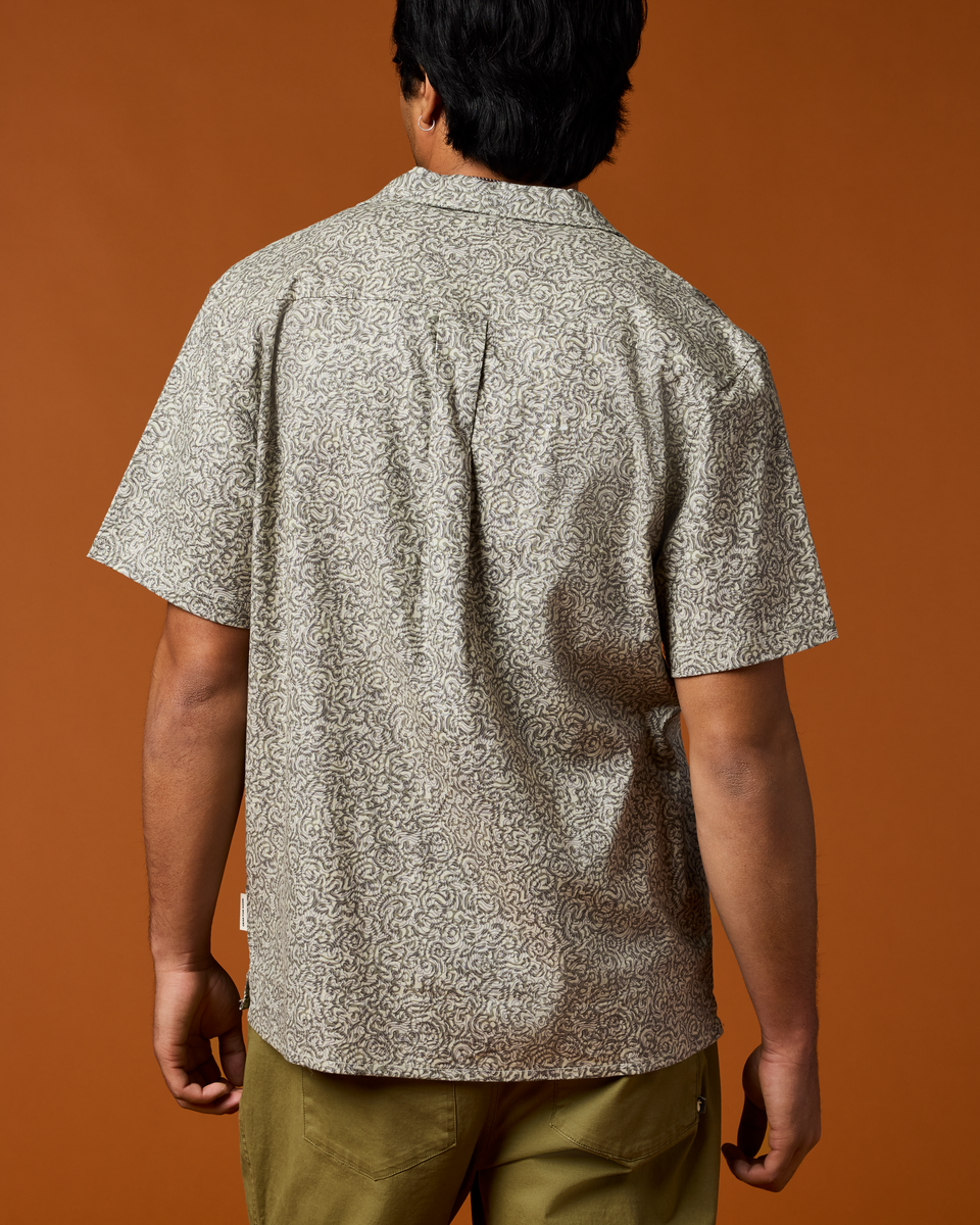 Afuera Button Up Shirt - Print - Men s - Outdoor Ready Design