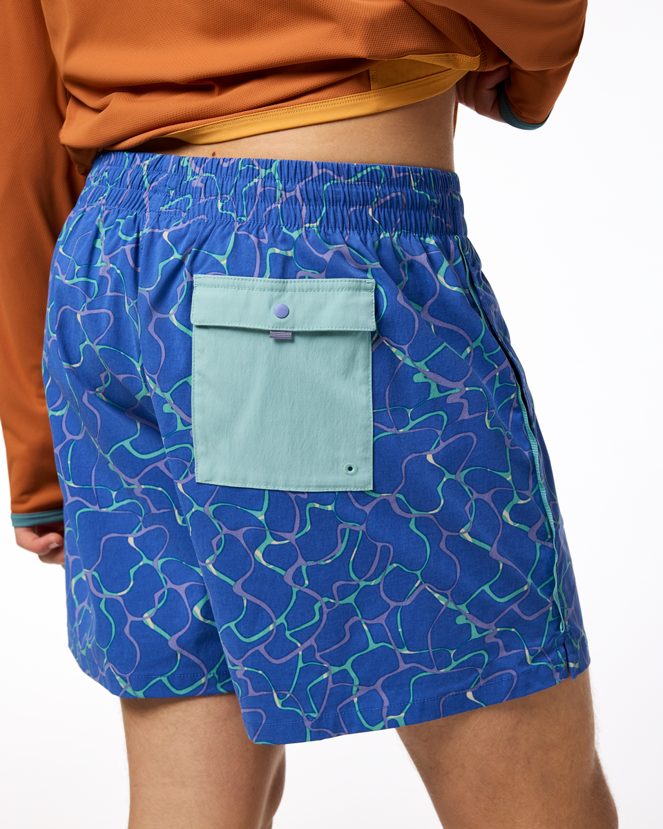 Brinco 5 Short - Print - Men s - Everyday Layering Comfort