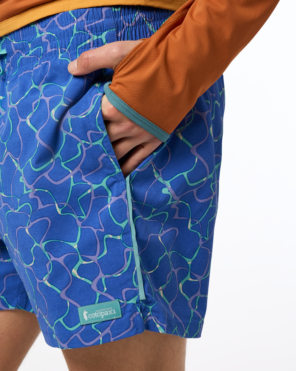 Brinco 5 Short - Print - Men s - Everyday Layering Comfort