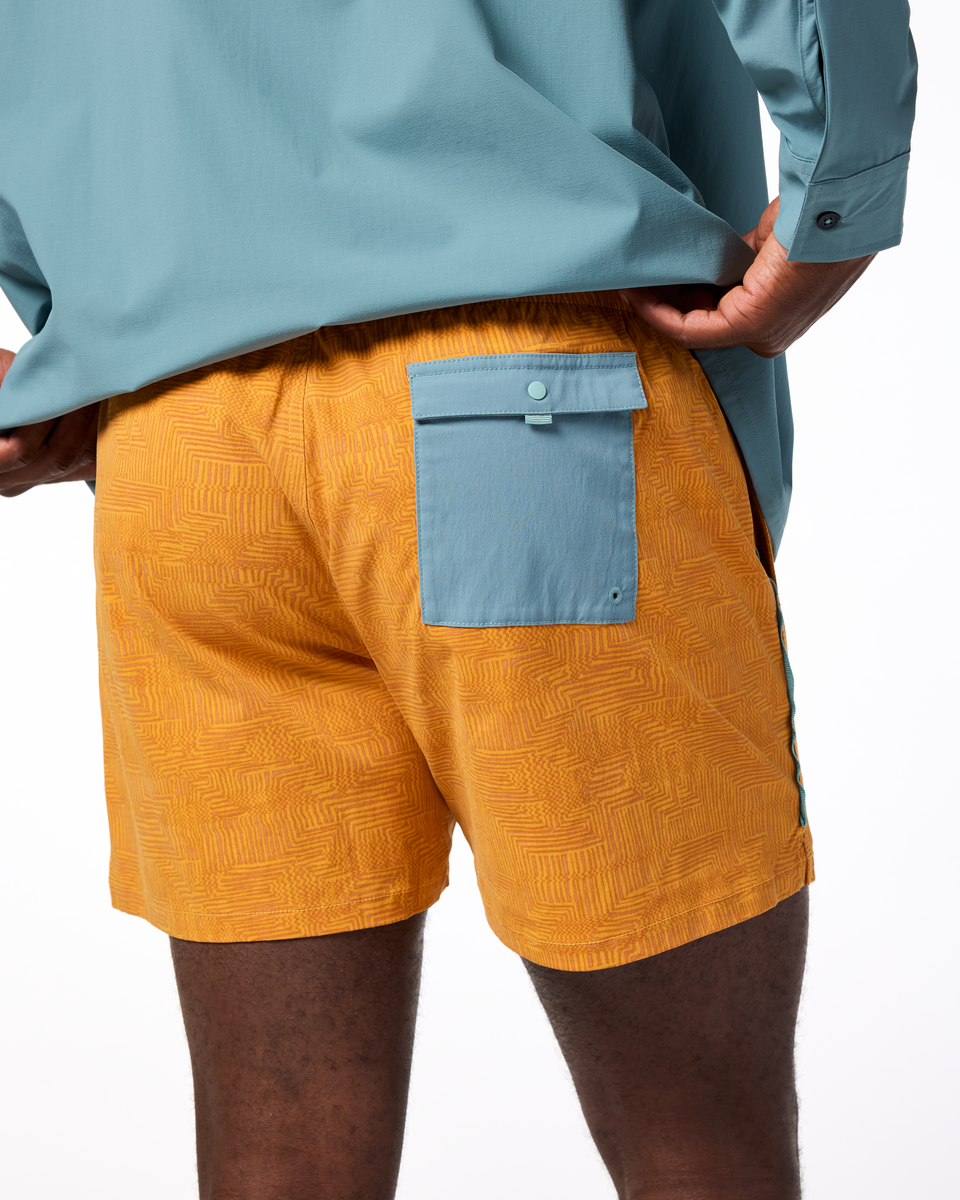 Brinco 5 Short - Print - Men s - Everyday Layering Comfort