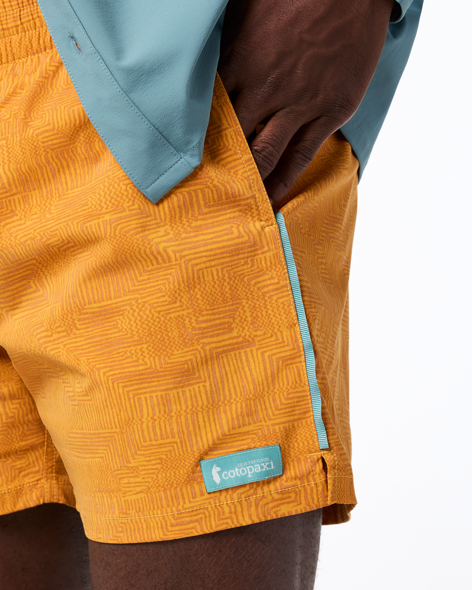Brinco 5 Short - Print - Men s - Everyday Layering Comfort
