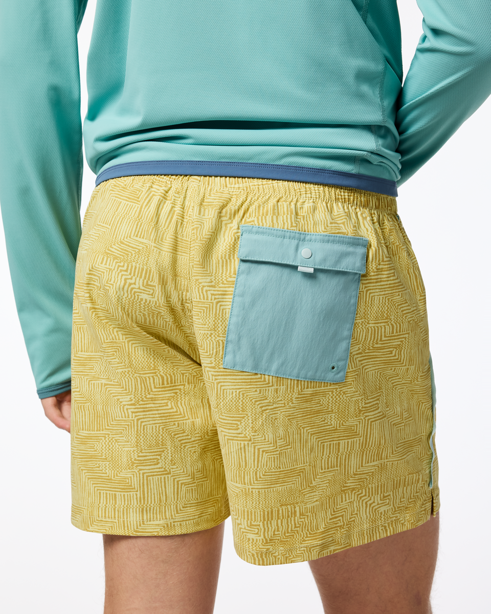 Brinco 5 Short - Print - Men s - Everyday Layering Comfort
