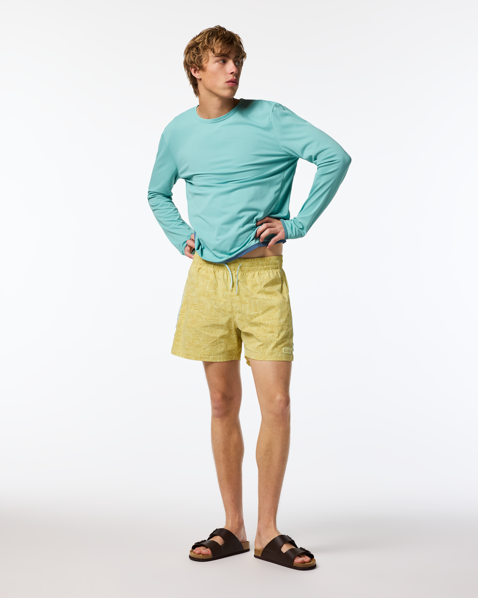 Brinco 5 Short - Print - Men s - Everyday Layering Comfort