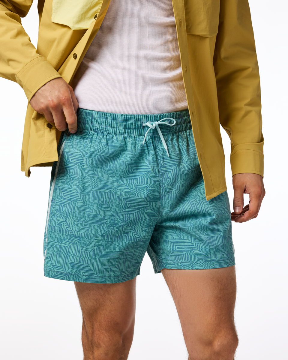Brinco 5 Short - Print - Men s - Everyday Layering Comfort